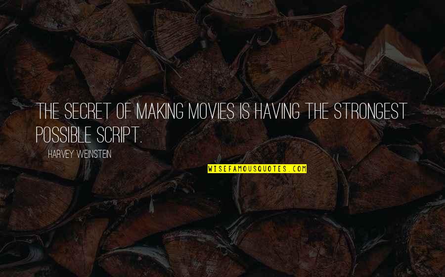 Re Blocked Artery Quotes By Harvey Weinstein: The secret of making movies is having the Re Blocked Artery Quotes By Harvey Weinstein: The secret of making movies is having the