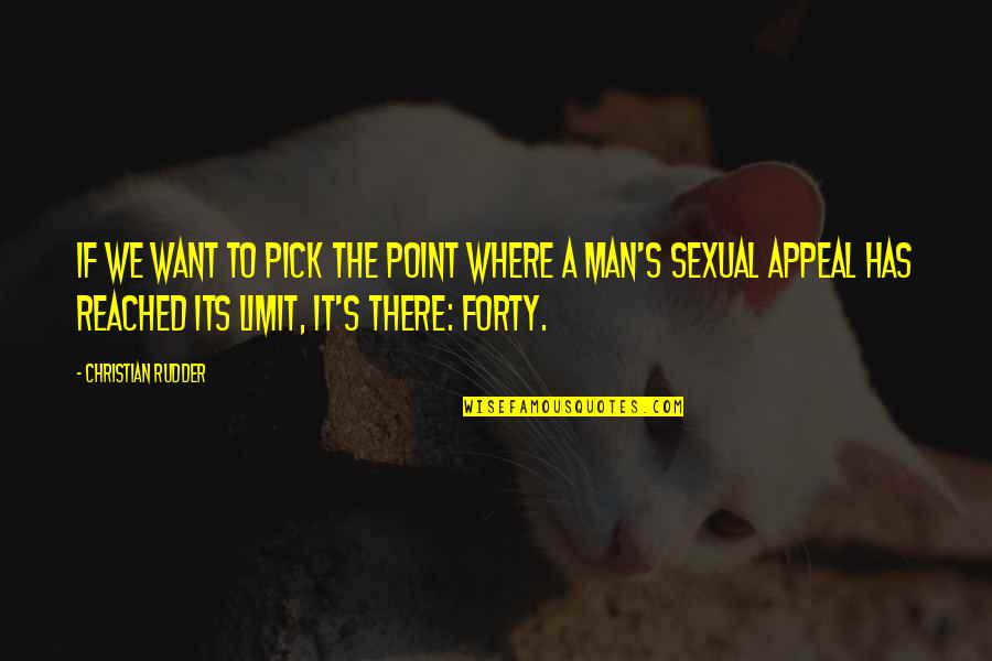 Reached The Point Quotes By Christian Rudder: If we want to pick the point where Reached The Point Quotes By Christian Rudder: If we want to pick the point where