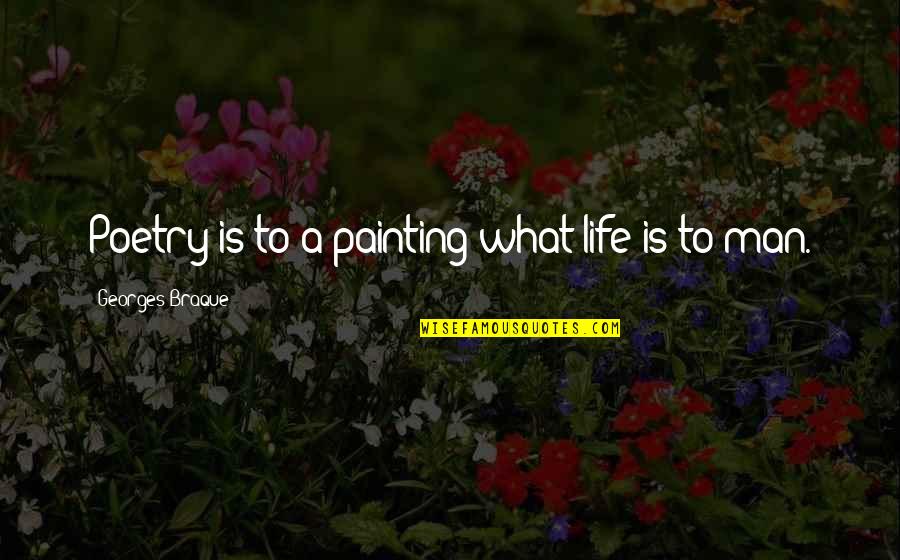 Reacher Books Quotes By Georges Braque: Poetry is to a painting what life is Reacher Books Quotes By Georges Braque: Poetry is to a painting what life is