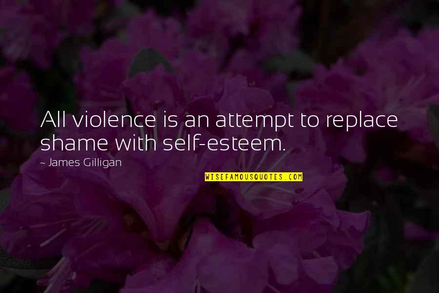 Reactively Vs Proactively Quotes By James Gilligan: All violence is an attempt to replace shame Reactively Vs Proactively Quotes By James Gilligan: All violence is an attempt to replace shame