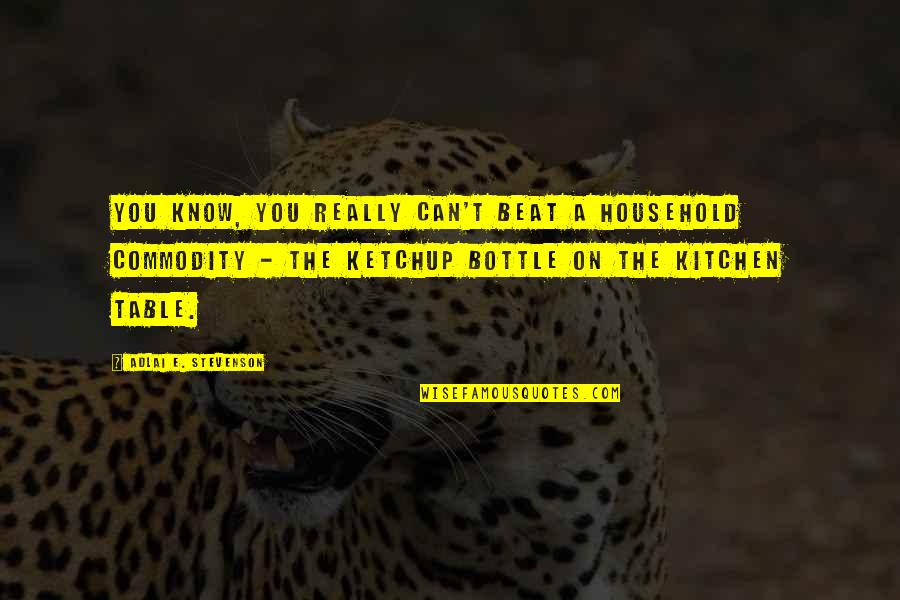 Reading Bedtime Stories Quotes By Adlai E. Stevenson: You know, you really can't beat a household