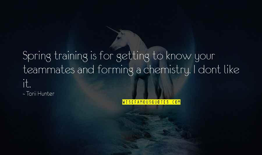 Reading Gk Chesterton Quotes By Torii Hunter: Spring training is for getting to know your Reading Gk Chesterton Quotes By Torii Hunter: Spring training is for getting to know your