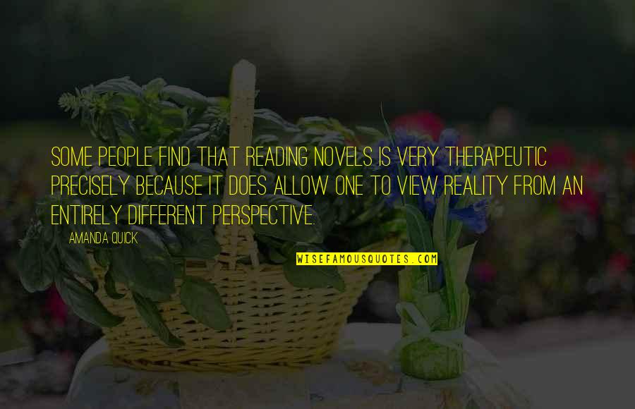 Reading Novels Quotes By Amanda Quick: Some people find that reading novels is very Reading Novels Quotes By Amanda Quick: Some people find that reading novels is very