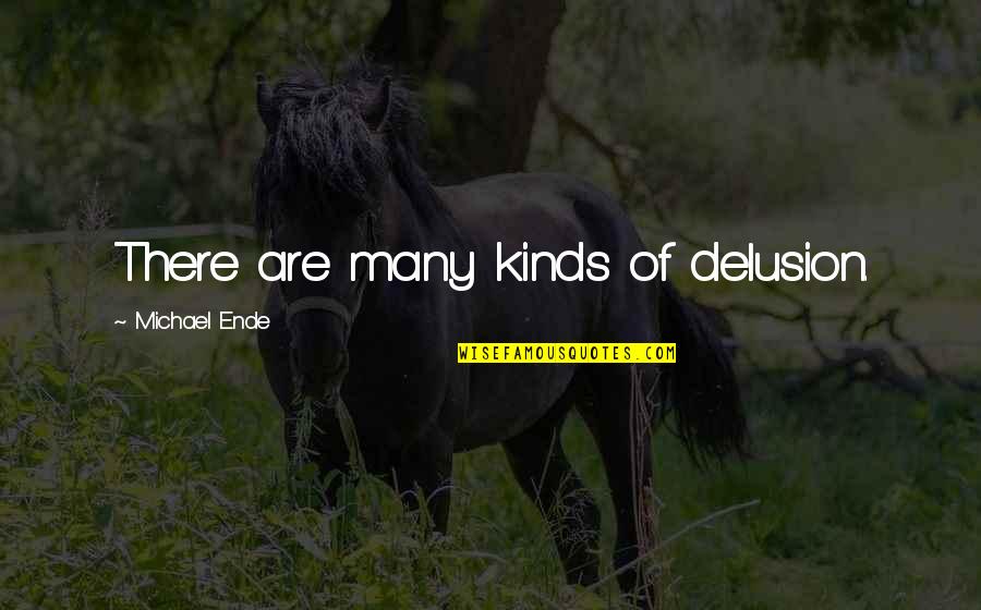 Receive Daily Quotes By Michael Ende: There are many kinds of delusion.