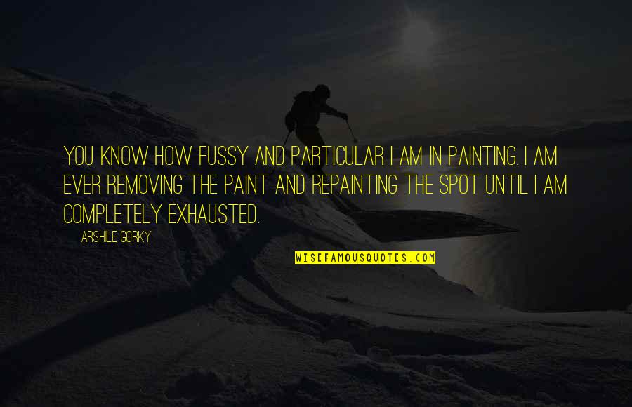 Reclamos Claro Quotes By Arshile Gorky: You know how fussy and particular I am Reclamos Claro Quotes By Arshile Gorky: You know how fussy and particular I am