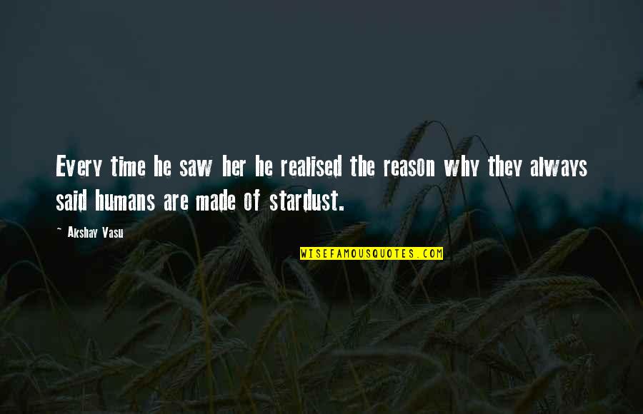 Recognizer In Python Quotes By Akshay Vasu: Every time he saw her he realised the Recognizer In Python Quotes By Akshay Vasu: Every time he saw her he realised the