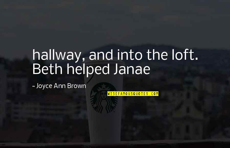 Recognizing Women Of God Quotes By Joyce Ann Brown: hallway, and into the loft. Beth helped Janae Recognizing Women Of God Quotes By Joyce Ann Brown: hallway, and into the loft. Beth helped Janae