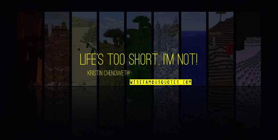 Reconnoitre Crossword Quotes By Kristin Chenoweth: Life's too short. I'm not! Reconnoitre Crossword Quotes By Kristin Chenoweth: Life's too short. I'm not!