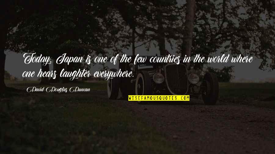 Recovering From Emotional Abuse Quotes By David Douglas Duncan: Today, Japan is one of the few countries Recovering From Emotional Abuse Quotes By David Douglas Duncan: Today, Japan is one of the few countries