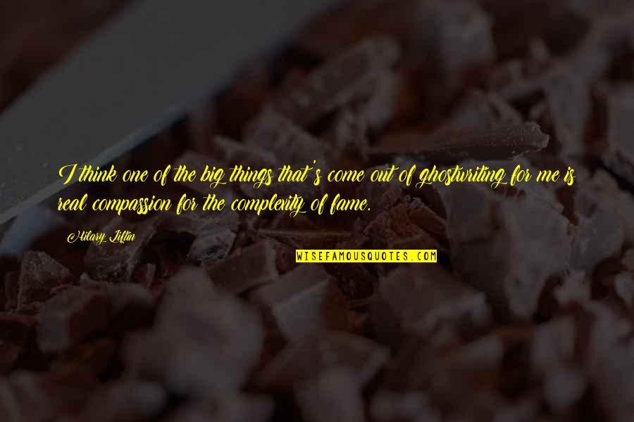 Recruitment Consultancy Quotes By Hilary Liftin: I think one of the big things that's Recruitment Consultancy Quotes By Hilary Liftin: I think one of the big things that's
