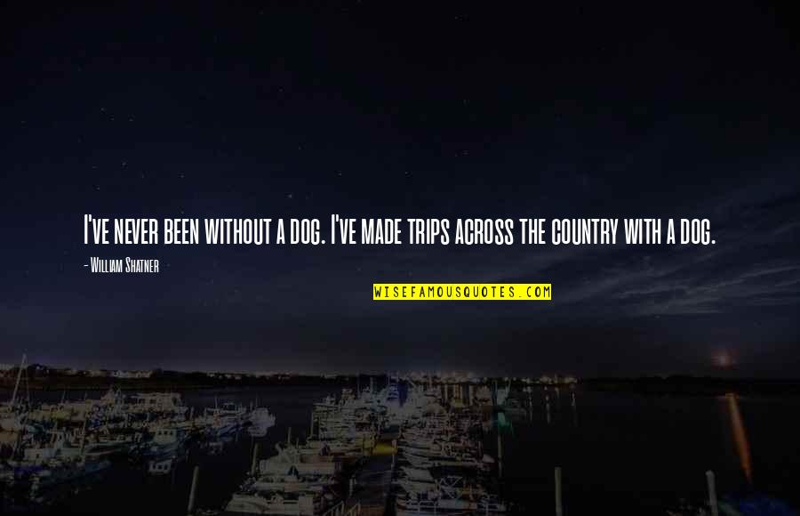 Recueillir Dictionnaire Quotes By William Shatner: I've never been without a dog. I've made