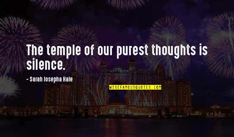 Recursively Enumerable Language Quotes By Sarah Josepha Hale: The temple of our purest thoughts is silence. Recursively Enumerable Language Quotes By Sarah Josepha Hale: The temple of our purest thoughts is silence.