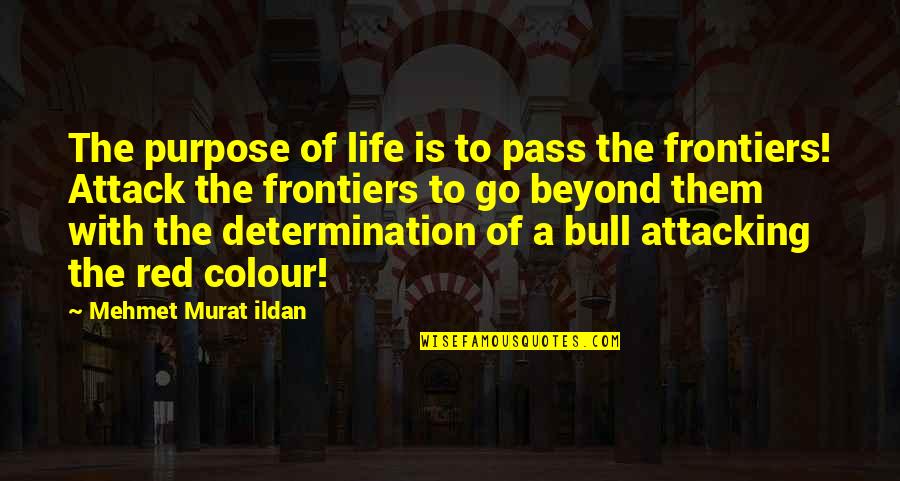 Red Bull Quotes By Mehmet Murat Ildan: The purpose of life is to pass the Red Bull Quotes By Mehmet Murat Ildan: The purpose of life is to pass the