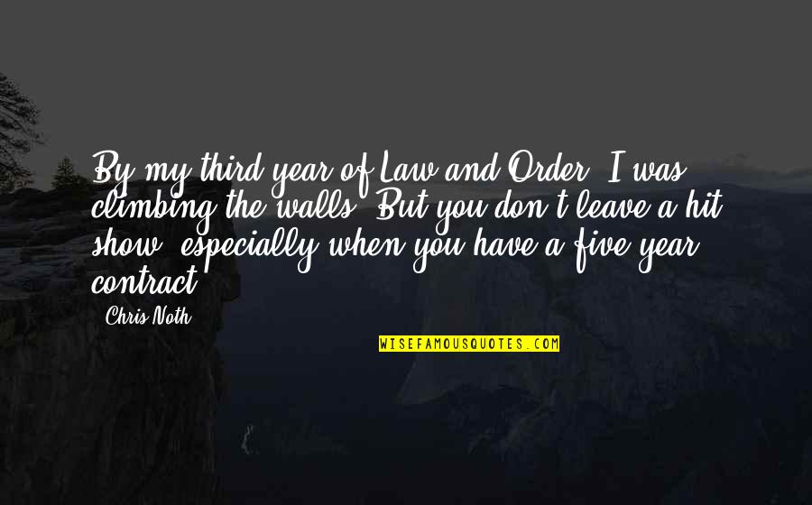 Red Lights Quote Quotes By Chris Noth: By my third year of Law and Order, Red Lights Quote Quotes By Chris Noth: By my third year of Law and Order,