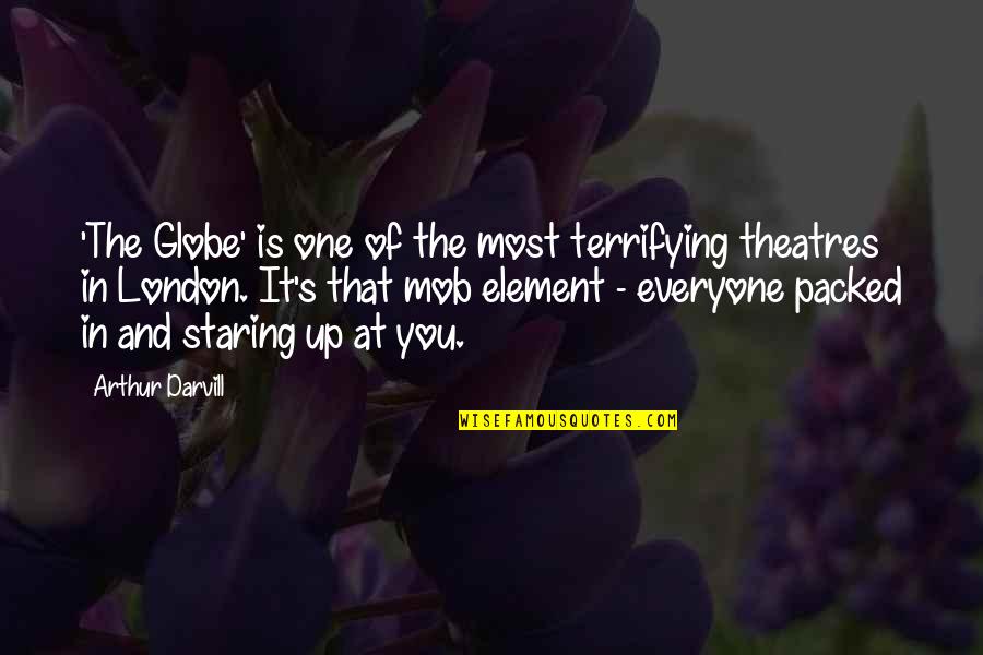 Red Lipstick Tumblr Quotes By Arthur Darvill: 'The Globe' is one of the most terrifying