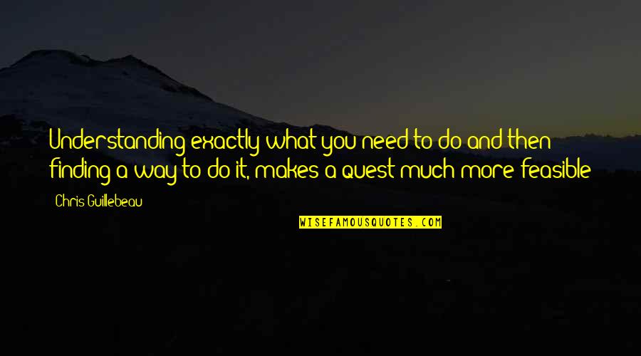 Red Velvet Irene Inspirational Quotes By Chris Guillebeau: Understanding exactly what you need to do and