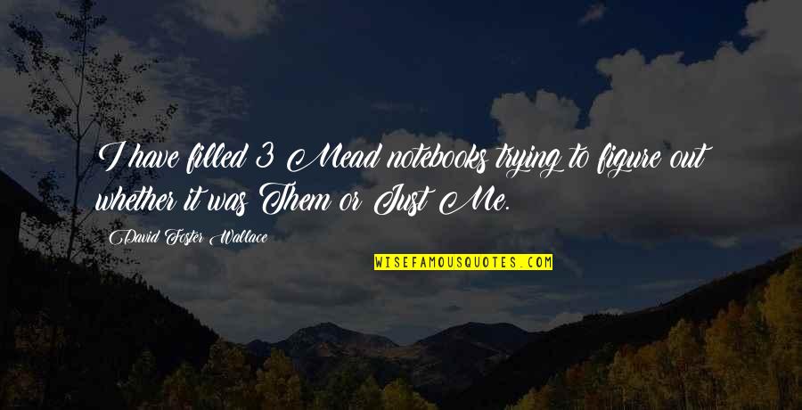 Redemption And Peace Quotes By David Foster Wallace: I have filled 3 Mead notebooks trying to Redemption And Peace Quotes By David Foster Wallace: I have filled 3 Mead notebooks trying to