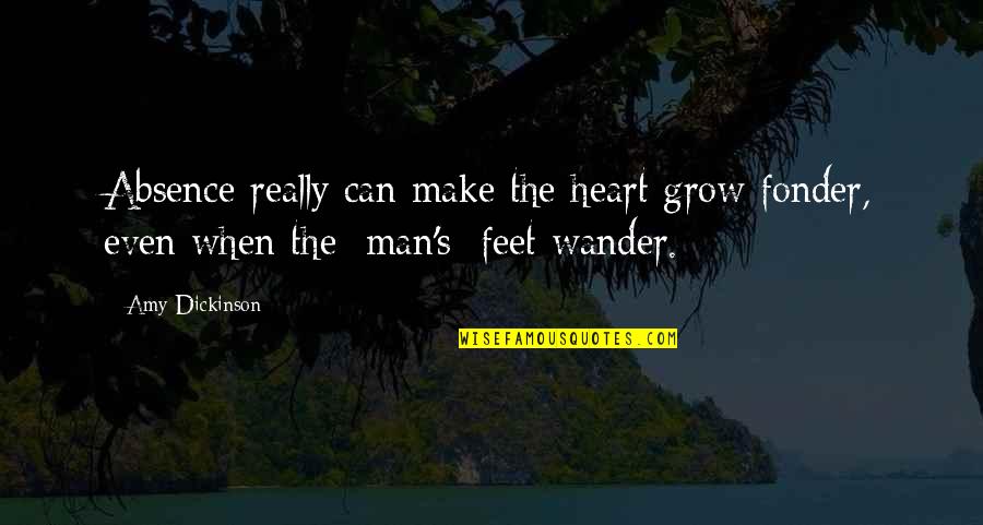 Rednik Surf Quotes By Amy Dickinson: Absence really can make the heart grow fonder,