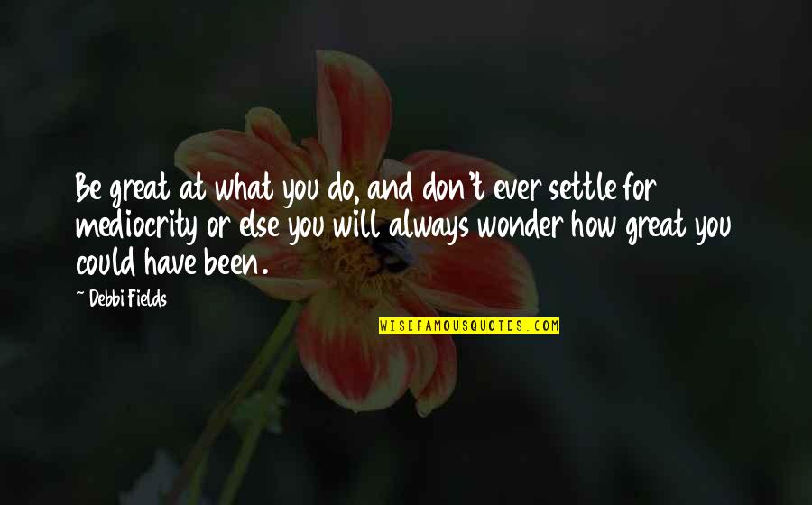 Reecer Stock Quotes By Debbi Fields: Be great at what you do, and don't Reecer Stock Quotes By Debbi Fields: Be great at what you do, and don't
