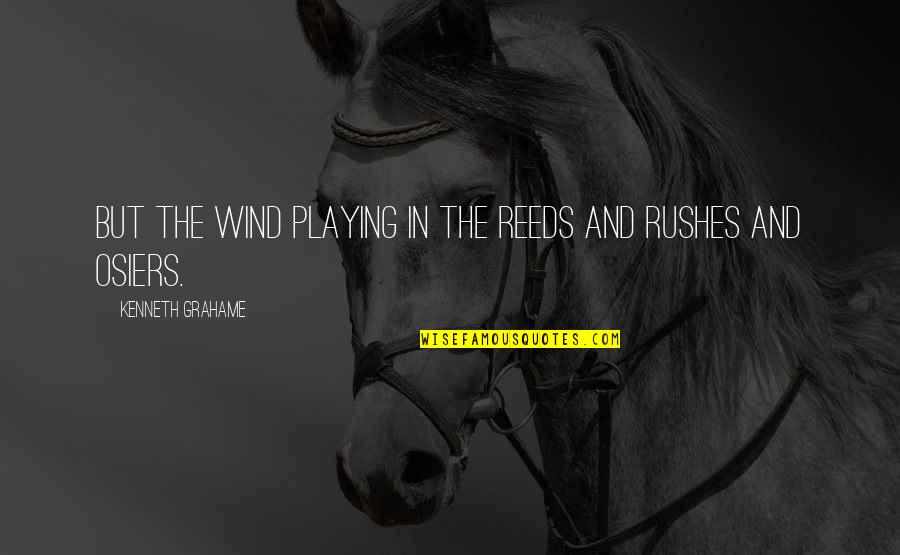 Reeds Quotes By Kenneth Grahame: But the wind playing in the reeds and Reeds Quotes By Kenneth Grahame: But the wind playing in the reeds and