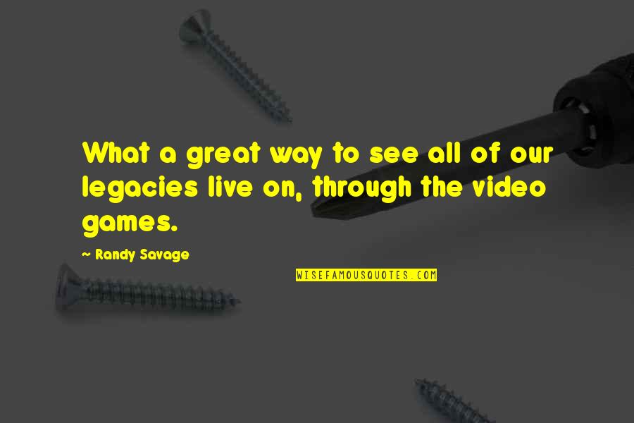 Referera Till Barnkonventionen Quotes By Randy Savage: What a great way to see all of