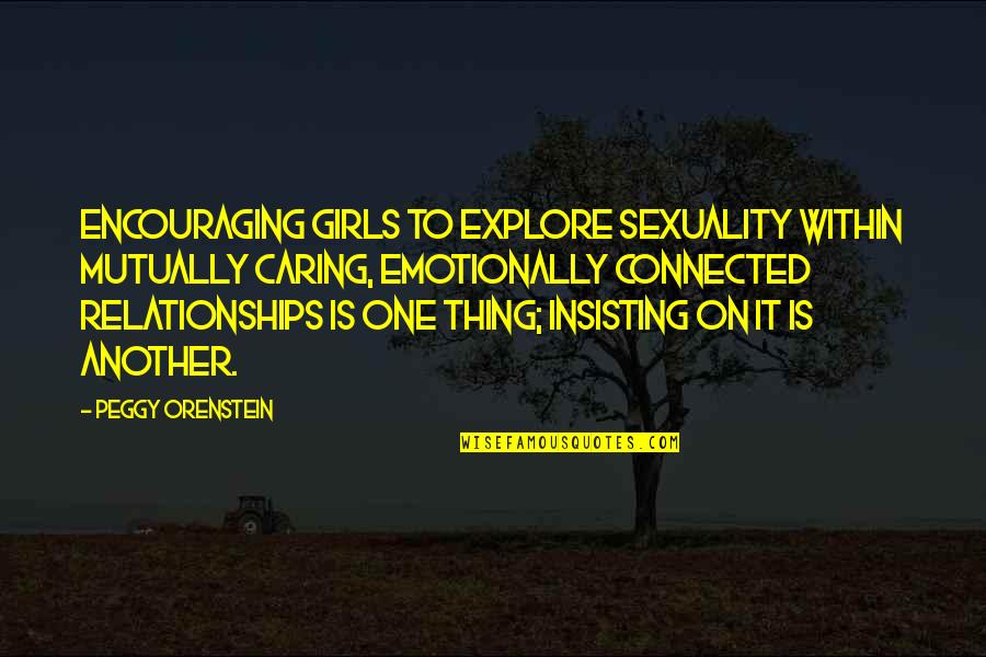 Regex Add Double Quotes By Peggy Orenstein: Encouraging girls to explore sexuality within mutually caring,