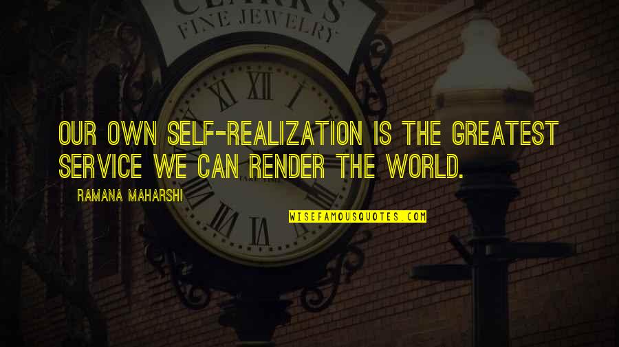 Regex Comma Quotes By Ramana Maharshi: Our own self-realization is the greatest service we