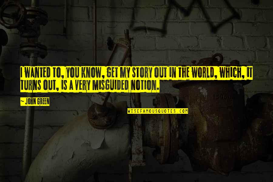 Regex Ignore In Quotes By John Green: I wanted to, you know, get my story