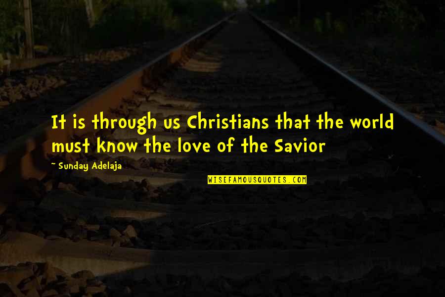 Regex Match Escaped Quotes By Sunday Adelaja: It is through us Christians that the world