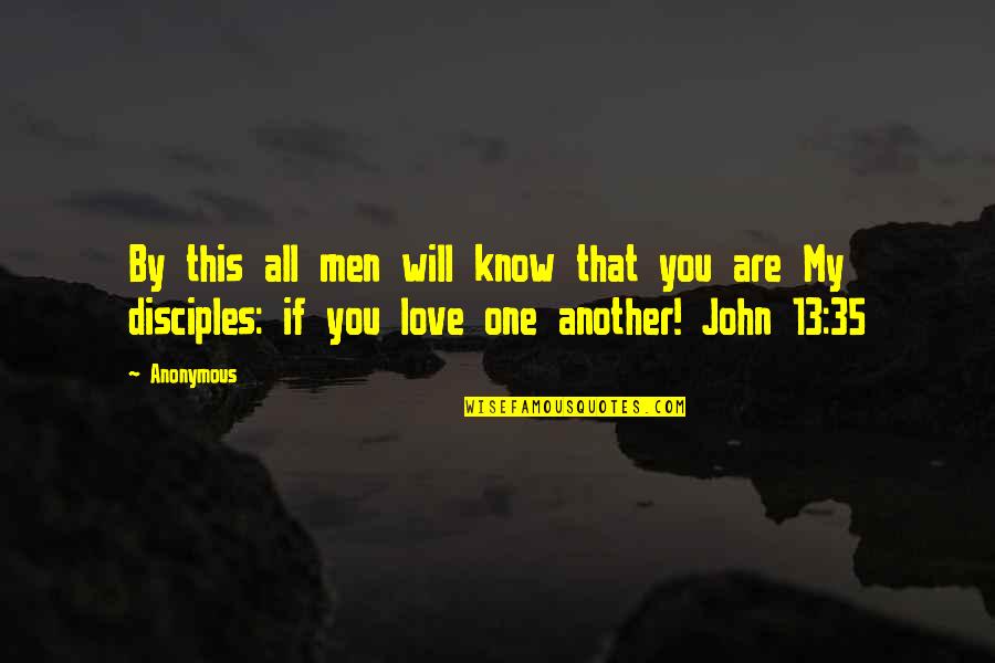 Regine Velasquez Quotes By Anonymous: By this all men will know that you Regine Velasquez Quotes By Anonymous: By this all men will know that you