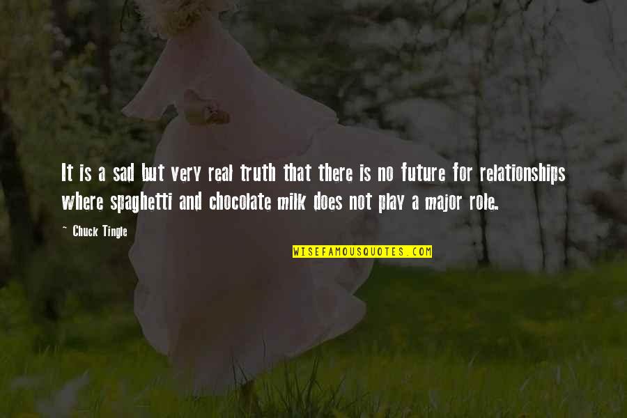 Relationships And The Future Quotes By Chuck Tingle: It is a sad but very real truth
