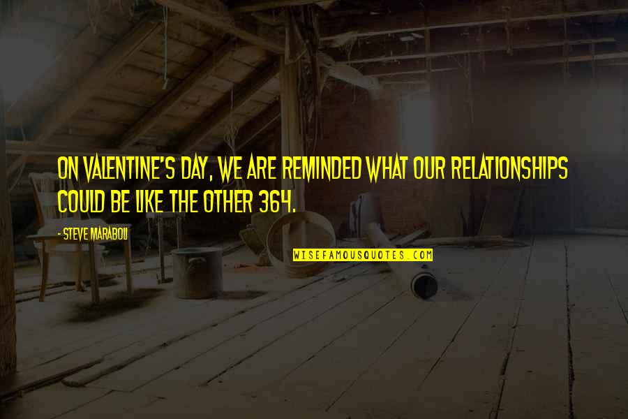 Relationships Are Like Quotes By Steve Maraboli: On Valentine's Day, we are reminded what our