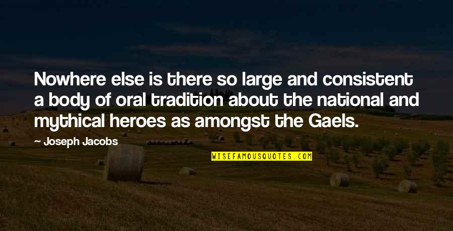 Relationships Ending Quotes By Joseph Jacobs: Nowhere else is there so large and consistent Relationships Ending Quotes By Joseph Jacobs: Nowhere else is there so large and consistent