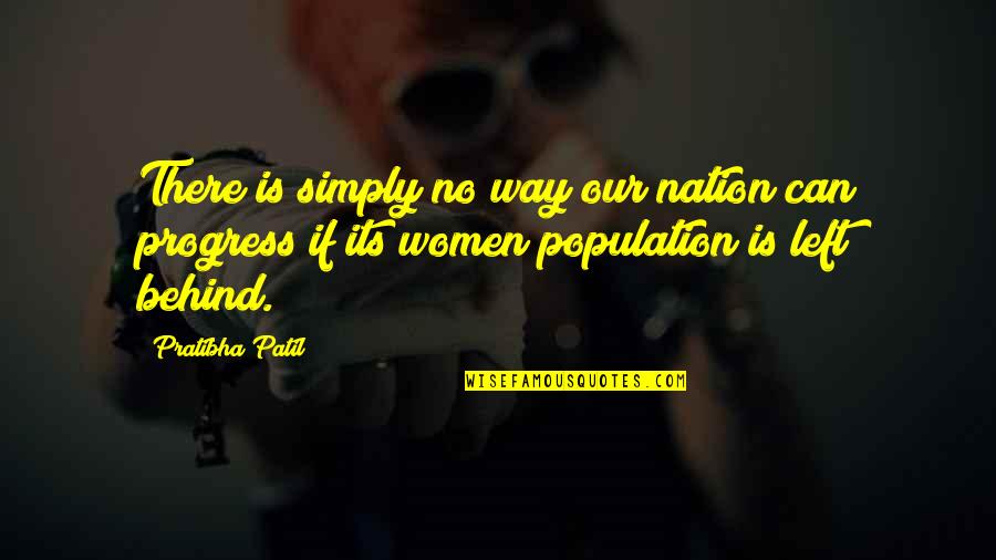 Religion Topics Quotes By Pratibha Patil: There is simply no way our nation can