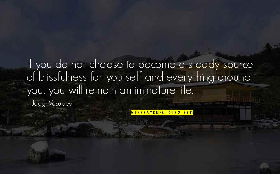 Remain Yourself Quotes By Jaggi Vasudev: If you do not choose to become a