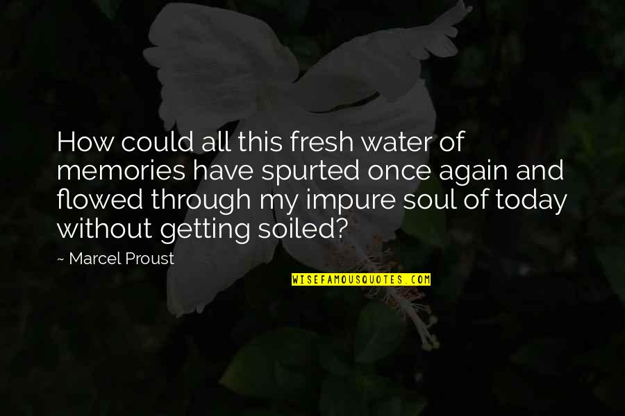 Remember Stephanie Quotes By Marcel Proust: How could all this fresh water of memories Remember Stephanie Quotes By Marcel Proust: How could all this fresh water of memories