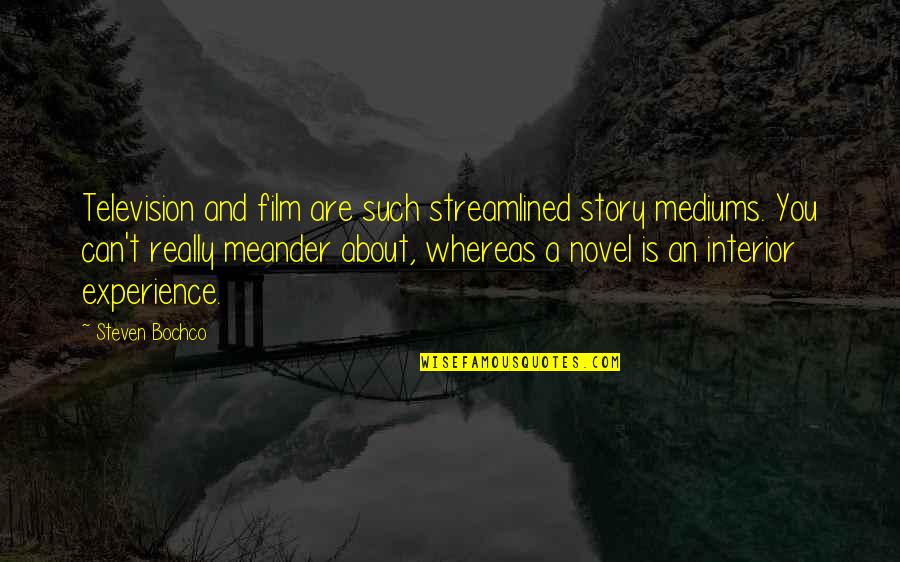 Reminiscencia Sinonimo Quotes By Steven Bochco: Television and film are such streamlined story mediums. Reminiscencia Sinonimo Quotes By Steven Bochco: Television and film are such streamlined story mediums.