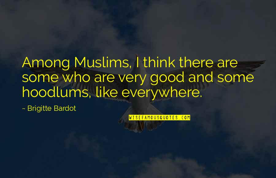 Renastere Quotes By Brigitte Bardot: Among Muslims, I think there are some who