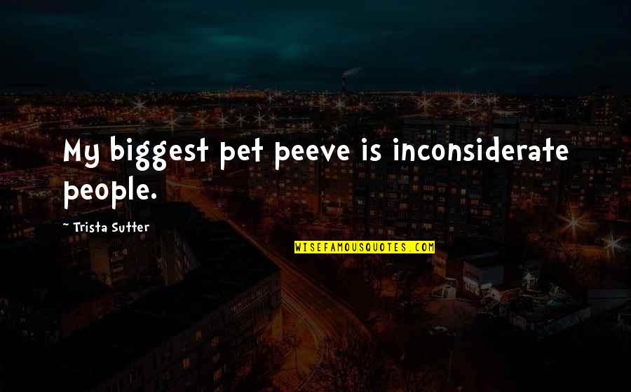 Reolink Nvr Quotes By Trista Sutter: My biggest pet peeve is inconsiderate people. Reolink Nvr Quotes By Trista Sutter: My biggest pet peeve is inconsiderate people.