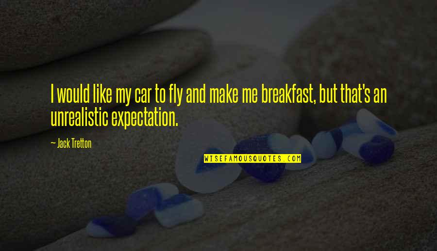 Repatriating Us Citizens Quotes By Jack Tretton: I would like my car to fly and