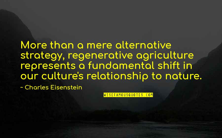 Repito Que Quotes By Charles Eisenstein: More than a mere alternative strategy, regenerative agriculture Repito Que Quotes By Charles Eisenstein: More than a mere alternative strategy, regenerative agriculture