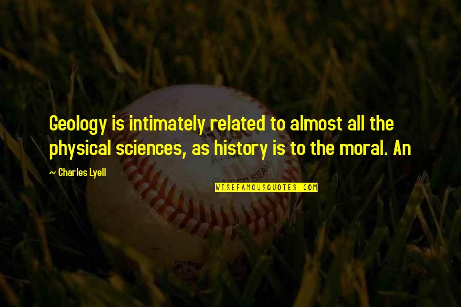 Repression In 1984 Quotes By Charles Lyell: Geology is intimately related to almost all the Repression In 1984 Quotes By Charles Lyell: Geology is intimately related to almost all the