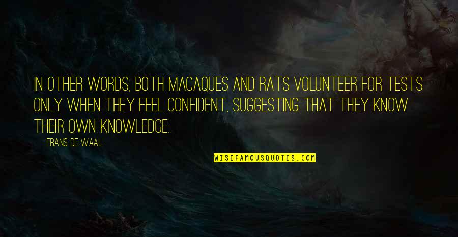 Requisitioned Accounting Quotes By Frans De Waal: In other words, both macaques and rats volunteer Requisitioned Accounting Quotes By Frans De Waal: In other words, both macaques and rats volunteer