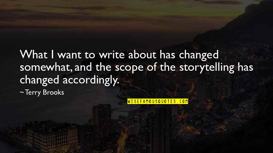 Resident Evil Retribution Alice Quotes By Terry Brooks: What I want to write about has changed Resident Evil Retribution Alice Quotes By Terry Brooks: What I want to write about has changed