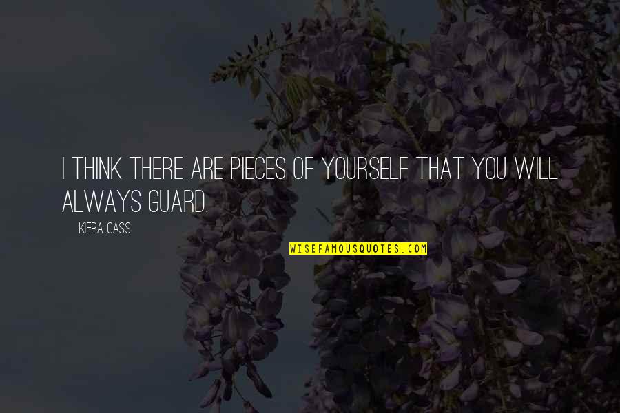 Respect Old Age Quotes By Kiera Cass: I think there are pieces of yourself that