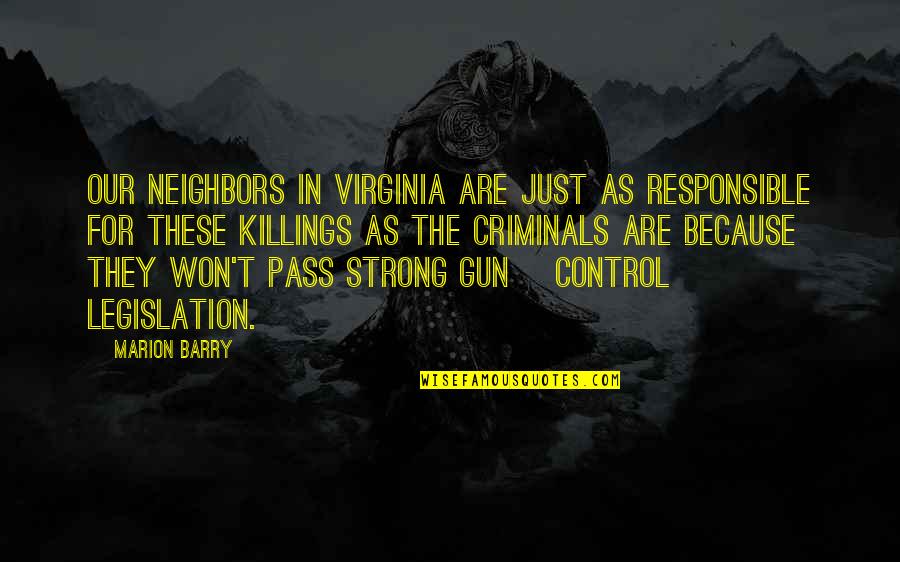 Responsible Quotes By Marion Barry: Our neighbors in Virginia are just as responsible Responsible Quotes By Marion Barry: Our neighbors in Virginia are just as responsible