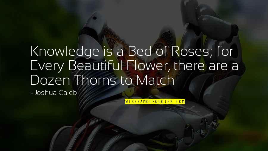 Restes De Jambon Quotes By Joshua Caleb: Knowledge is a Bed of Roses; for Every Restes De Jambon Quotes By Joshua Caleb: Knowledge is a Bed of Roses; for Every