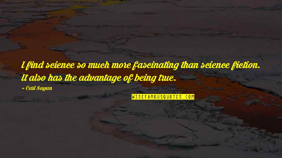 Restore The Republic Pac Quotes By Carl Sagan: I find science so much more fascinating than Restore The Republic Pac Quotes By Carl Sagan: I find science so much more fascinating than