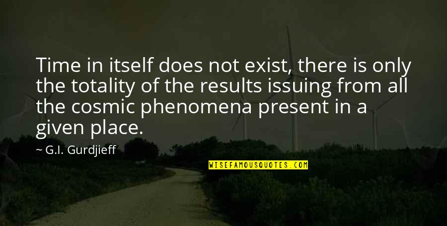 Results From Quotes By G.I. Gurdjieff: Time in itself does not exist, there is Results From Quotes By G.I. Gurdjieff: Time in itself does not exist, there is