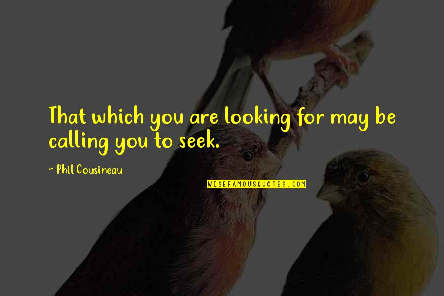 Retroceso De Los Glaciares Quotes By Phil Cousineau: That which you are looking for may be Retroceso De Los Glaciares Quotes By Phil Cousineau: That which you are looking for may be